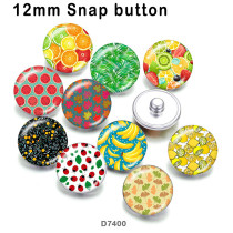 10pcs/lot  color  Pattern glass picture printing products of various sizes  Fridge magnet cabochon