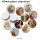 40mm glass cabochon