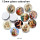 12mm glass cabochon