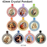 10pcs/lot  Faith  Family  glass picture printing products of various sizes  Fridge magnet cabochon