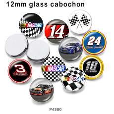 10pcs/lot  Car  glass picture printing products of various sizes  Fridge magnet cabochon