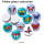 14mm glass cabochon