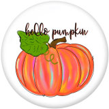20MM  Halloween  Print   glass  snaps buttons