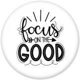 20MM  RODEO  I May  be wrong  Print   glass  snaps buttons