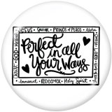 20MM  RODEO  I May  be wrong  Print   glass  snaps buttons