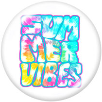 20MM  MOM  Car  Print   glass  snaps buttons