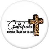 20MM  Cross  Basketball  Football  Print   glass  snaps buttons