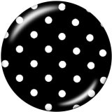 20MM  Butterfly  Christmas  Print  glass  snaps buttons