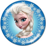 20MM  Princess  Unicorn  Car  Print  glass  snaps buttons