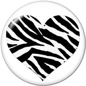20MM  Meow  Love  Flower  Hope  Print  glass  snaps buttons
