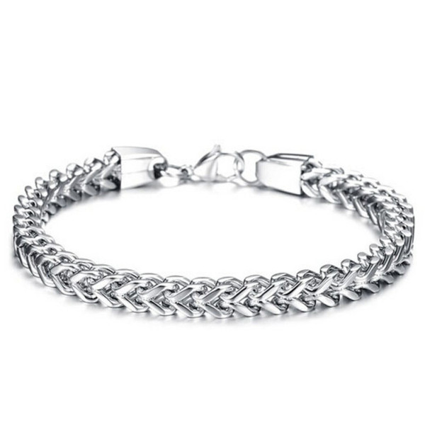 Fashionable and simple stainless steel men's bracelet, multi-ring and multi-layer jewelry, stainless steel jewelry chain, men's bracelet