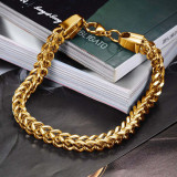 Fashionable and simple stainless steel men's bracelet, multi-ring and multi-layer jewelry, stainless steel jewelry chain, men's bracelet