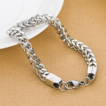 Fashionable and simple stainless steel men's bracelet, multi-ring and multi-layer jewelry, stainless steel jewelry chain, men's bracelet
