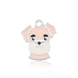 2CM Alloy Cartoon Christmas Halloween Mickey Mermaid Drop Oil Pendant Necklace Bracelet Accessories