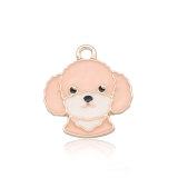 2CM Alloy Cartoon Christmas Halloween Mickey Mermaid Drop Oil Pendant Necklace Bracelet Accessories