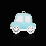 2CM Alloy Cartoon Christmas Halloween Mickey Mermaid Drop Oil Pendant Necklace Bracelet Accessories