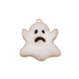 2CM Alloy Cartoon Christmas Halloween Mickey Mermaid Drop Oil Pendant Necklace Bracelet Accessories