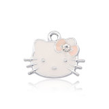 2CM Alloy Cartoon Christmas Halloween Mickey Mermaid Drop Oil Pendant Necklace Bracelet Accessories