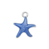 2CM Alloy Cartoon Christmas Halloween Mickey Mermaid Drop Oil Pendant Necklace Bracelet Accessories