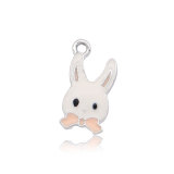 2CM Alloy Cartoon Christmas Halloween Mickey Mermaid Drop Oil Pendant Necklace Bracelet Accessories