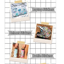 Contains 100 hot style cartoon princess series graffiti stickers luggage laptop mobile phone waterproof stickers