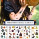 Waterproof and sweatproof funny cartoon pumpkin disposable temporary tattoo paper Halloween waterproof tattoo sticker