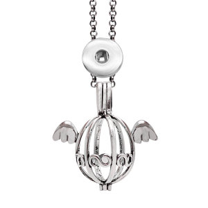 love Necklace With accessories silver  fit 20MM chunks  chain  snaps jewelry