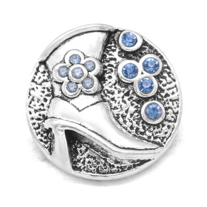 20MM  Ladies boots with Rhinestone snap buttons