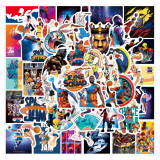 51 pieces of new American TV drama slam dunk new legend graffiti stickers waterproof suitcase notebook scooter