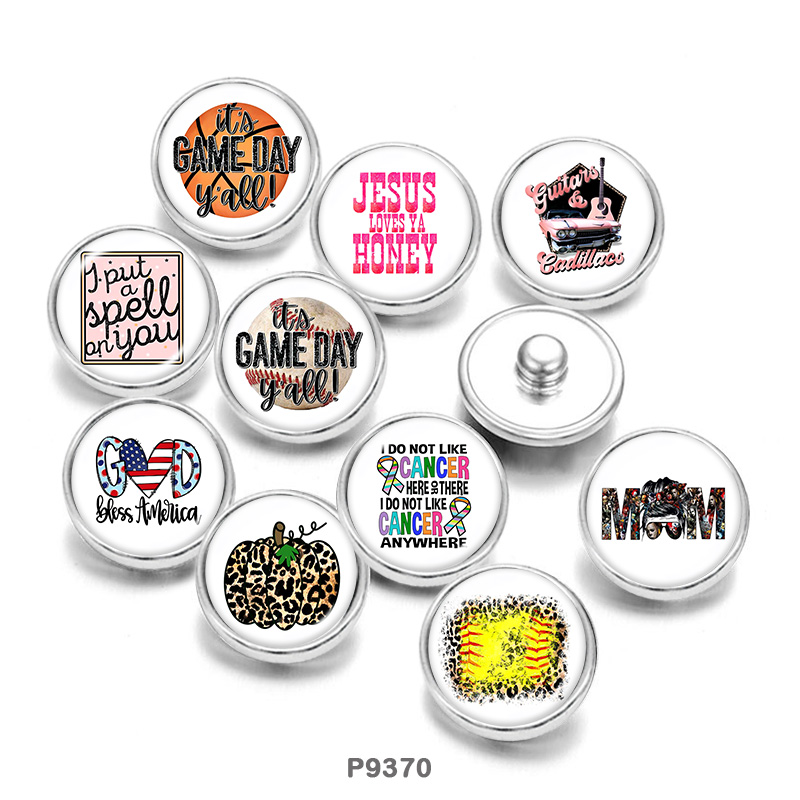 Snap Button Dad Cap Painted metal 20mm snap buttons MOM DAD