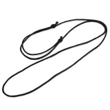 Adjustable pull Smooth leather cord necklace accessories DIY Necklace