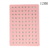 Display of 88 pieces PU leather multiple colour type for 12MM snaps chunks