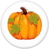 20MM  Christmas  Print  glass snaps buttons