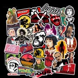 50 classic movie stickers to kill Bill and other themes, car, motorcycle, electric car trunk waterproof stickers