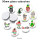30mm glass cabochon