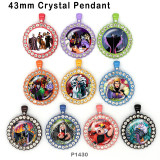 10pcs/lot  Wizard  witch  glass picture printing products of various sizes  Fridge magnet cabochon
