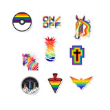 50 colorful cool and cute amazon hot luggage stickers super waterproof personalized graffiti suitcase stickers