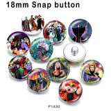 10pcs/lot  Wizard  witch  glass picture printing products of various sizes  Fridge magnet cabochon