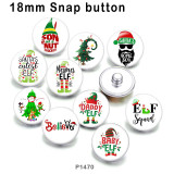 10pcs/lot   Christmas  Tree  glass picture printing products of various sizes  Fridge magnet cabochon