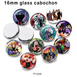 10pcs/lot  Wizard  witch  glass picture printing products of various sizes  Fridge magnet cabochon