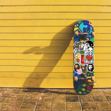 101 new personality cartoon tide brand graffiti stickers mobile phone skateboard luggage waterproof without leaving glue stickers removable