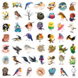 50 fairy tale cartoon animals cute bird owl graffiti stickers mobile phone water cup computer hand account book stickers