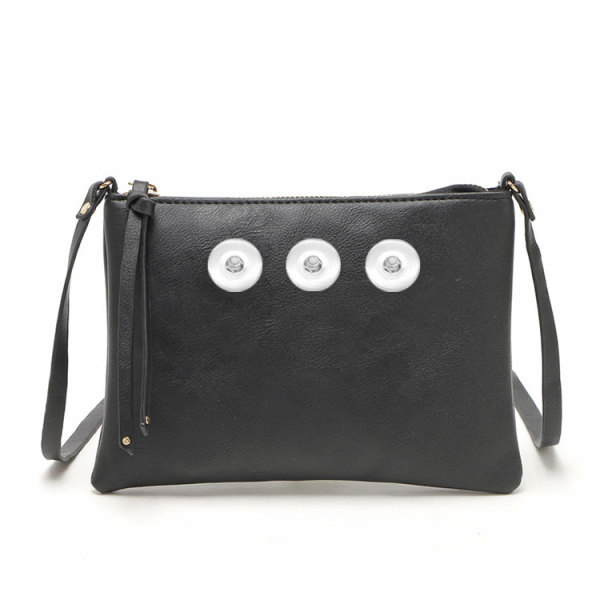 Ladies Clutch New Fashion Baita Envelope Bag Candy Color One-shoulder Messenger Bag fit 18mm snap button jewelry