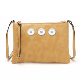 Ladies Clutch New Fashion Baita Envelope Bag Candy Color One-shoulder Messenger Bag fit 18mm snap button jewelry