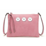 Ladies Clutch New Fashion Baita Envelope Bag Candy Color One-shoulder Messenger Bag fit 18mm snap button jewelry