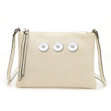 Ladies Clutch New Fashion Baita Envelope Bag Candy Color One-shoulder Messenger Bag fit 18mm snap button jewelry