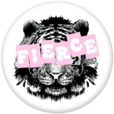 20MM  Basketbal   MAMA   Print  glass  snaps  buttons
