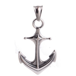 Anchor stainless steel pendant