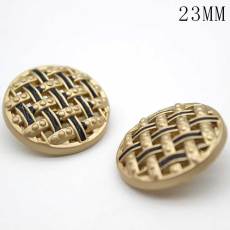 23MM Golden vintage British style button fit 20mm snap jewelry