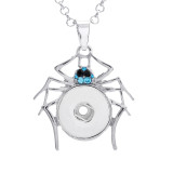Necklace love 80CM chain silver  fit 20MM chunks snaps jewelry necklace for women